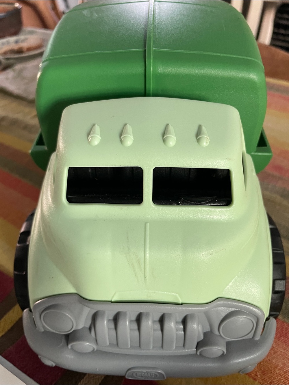 Green Kids Toy recycling  Truck